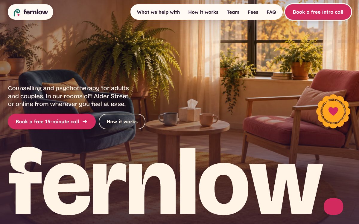 Fernlow home page