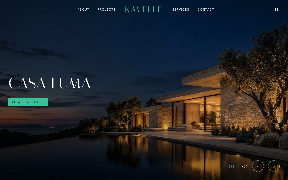 Kavelle home page