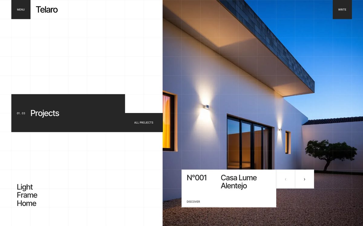 Lattice Atelier home page