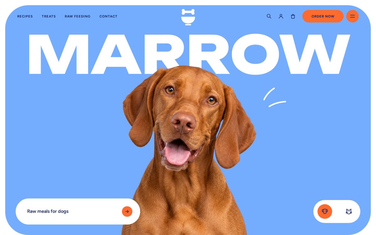 Marrow home page