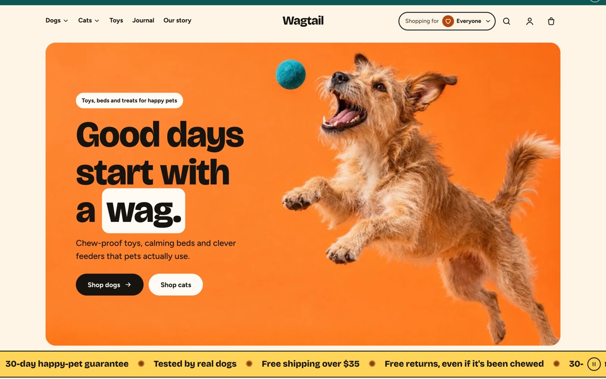 Scamper home page